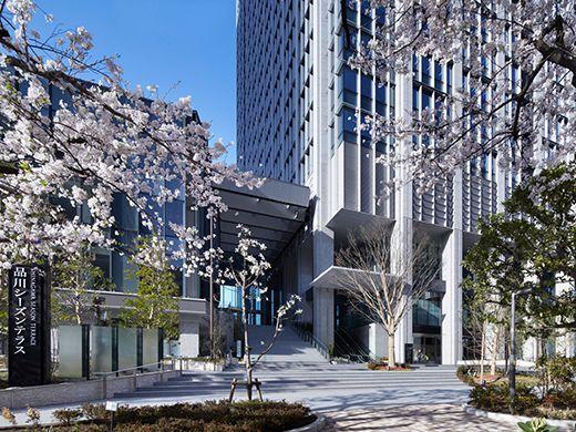 品川シーズンテラスの外観を写した画像