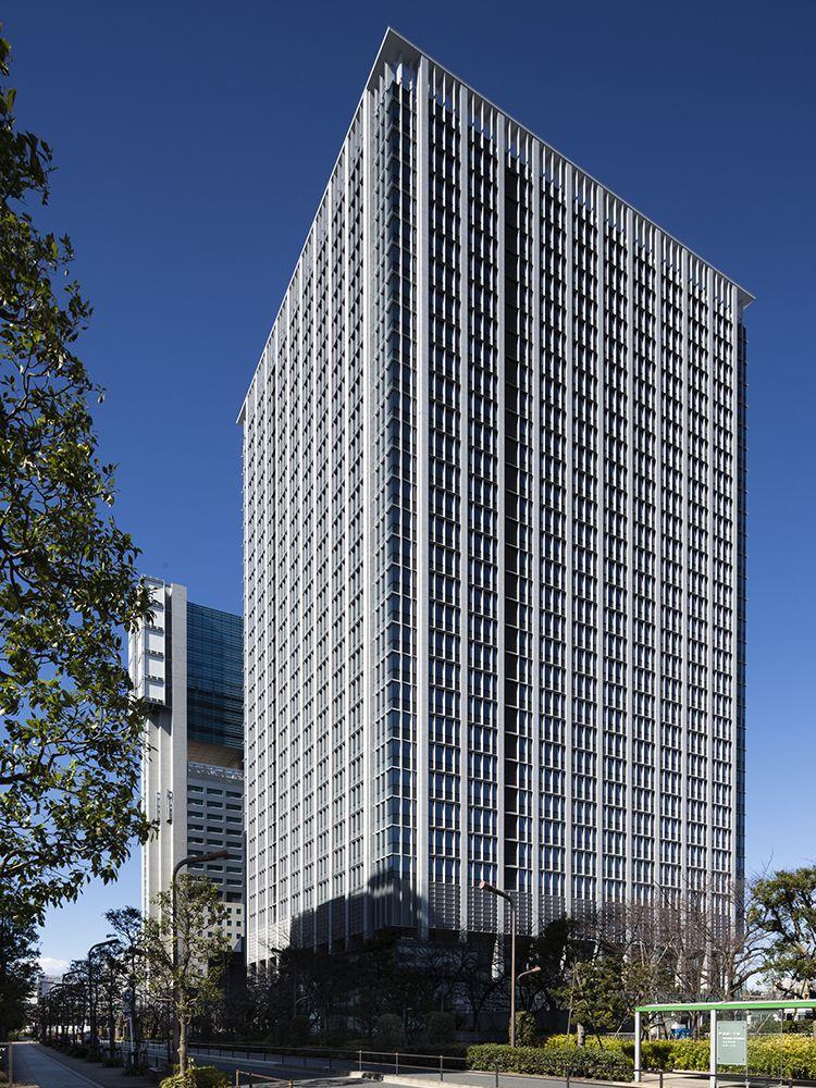 品川シーズンテラスの外観を写した画像