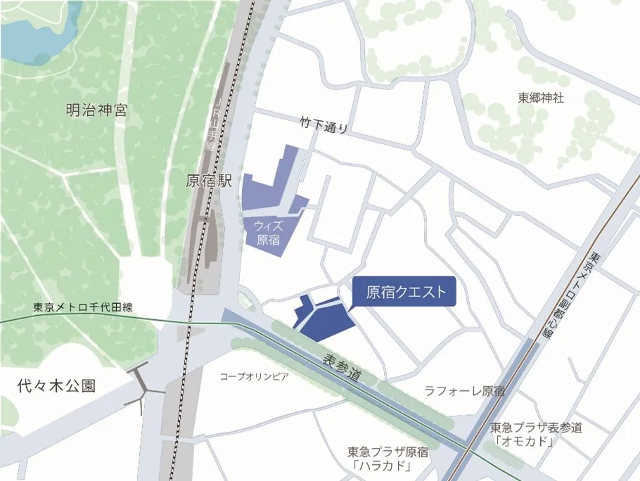  旧「原宿クエスト」外観